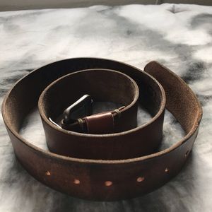 Leather American Eagle Brown Belt 34